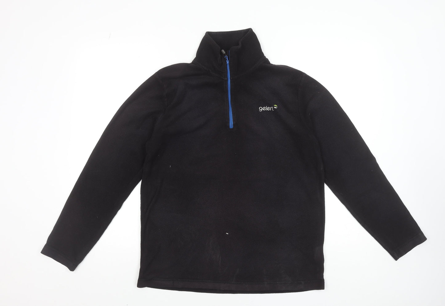Mens UK Size L Gelert Black Henley Sweatshirt