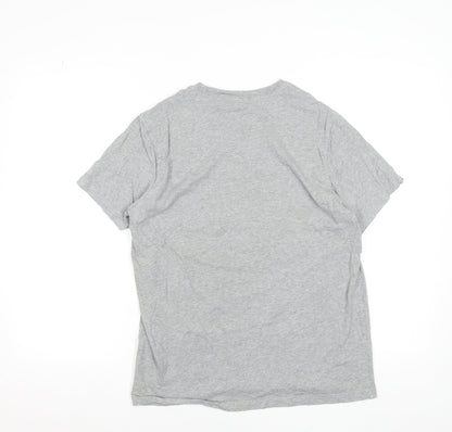 Paul Smith Men's Grey Graphic Monkey T-Shirt Size L Cotton Crew Neck