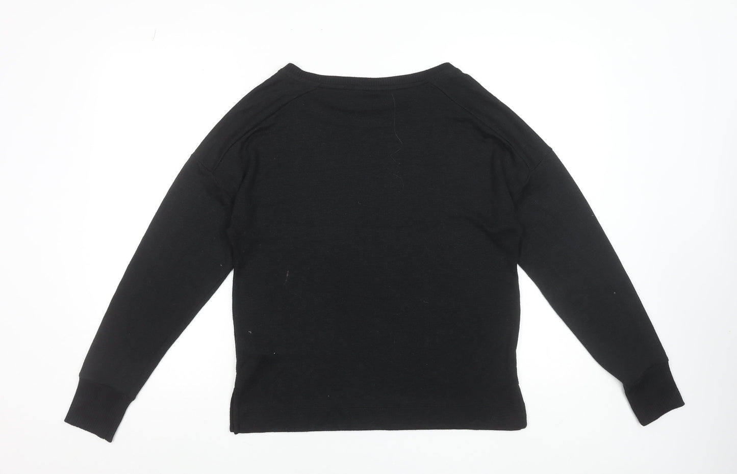 GAP Women’s Black Crew Neck Long Sleeve Pullover Jumper Size S
