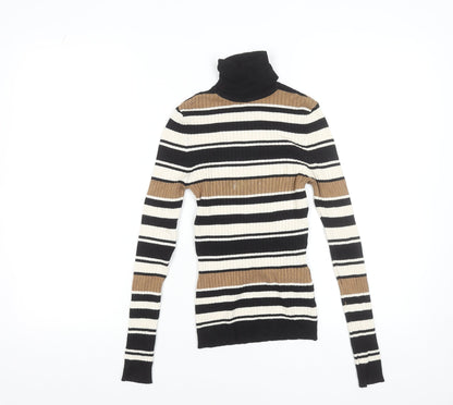 Womens UK Size XS Only Black Pullover Jumper