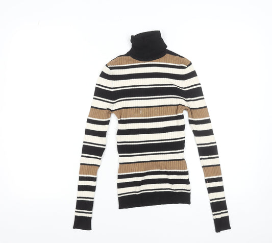 Womens UK Size XS Only Black Pullover Jumper