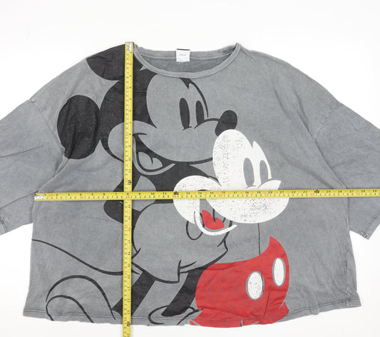 Womens UK Size 20 Disney at George Grey Basic T-Shirt
