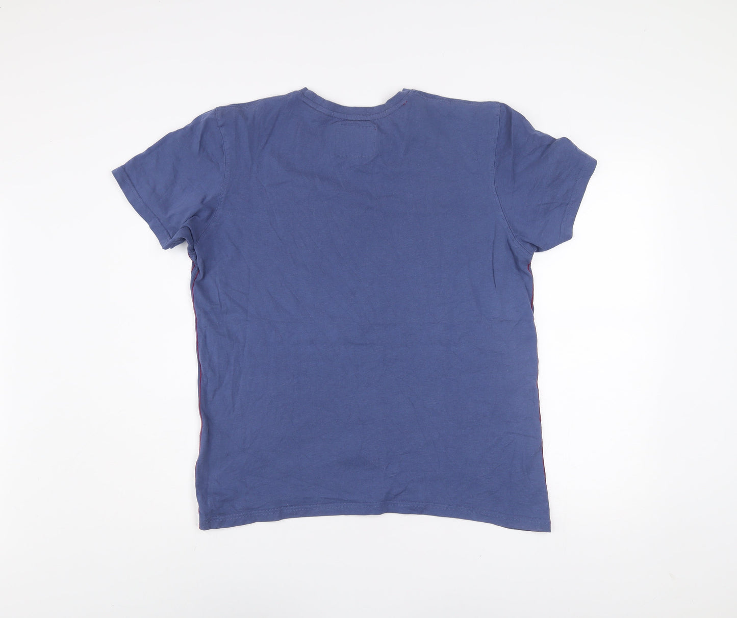 Joe Browns Men's Blue Roadkill Grill Funny Graphic T-Shirt Size M