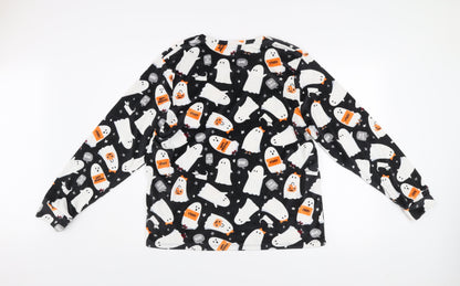 Originals Teens Multicoloured Halloween Ghost Long Sleeve Nightshirt Size 14-16