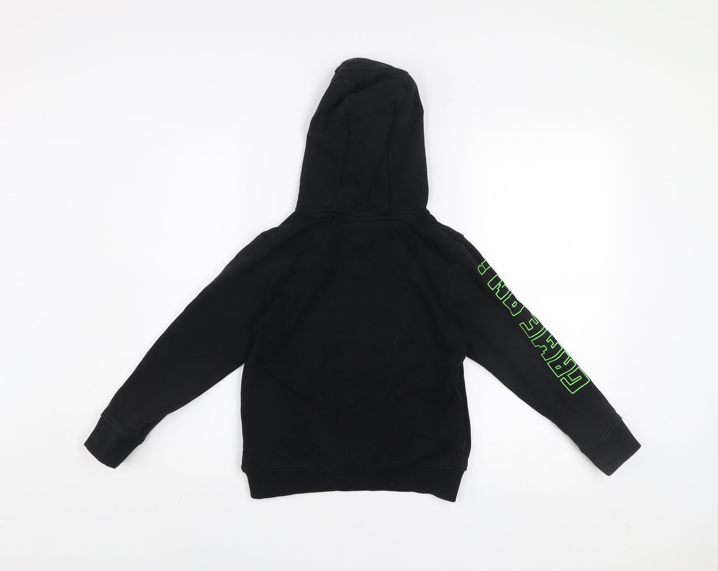 Next Boys Black Minecraft Hoodie 8 Years Pullover JINX Design