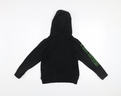 Next Boys Black Minecraft Hoodie 8 Years Pullover JINX Design