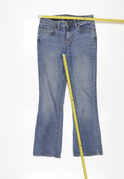 Tu Women’s Blue Bootcut Stretch Denim Jeans Size 12S