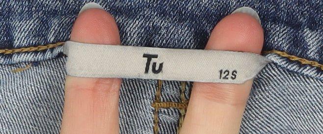 Tu Women’s Blue Bootcut Stretch Denim Jeans Size 12S