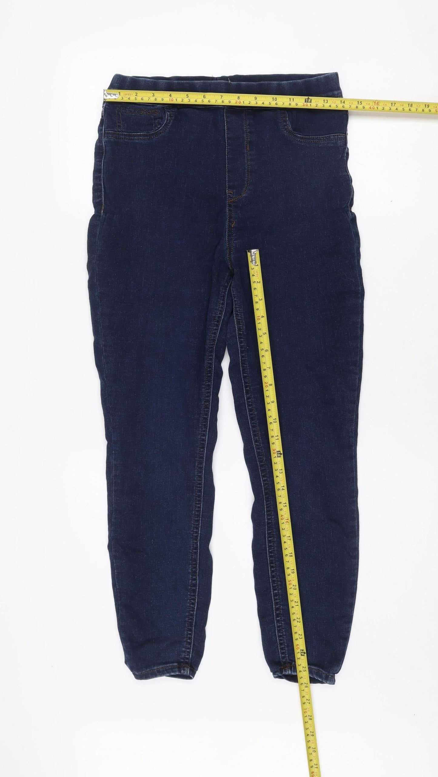 River Island Womens Blue Slim Jegging Jeans Size 10