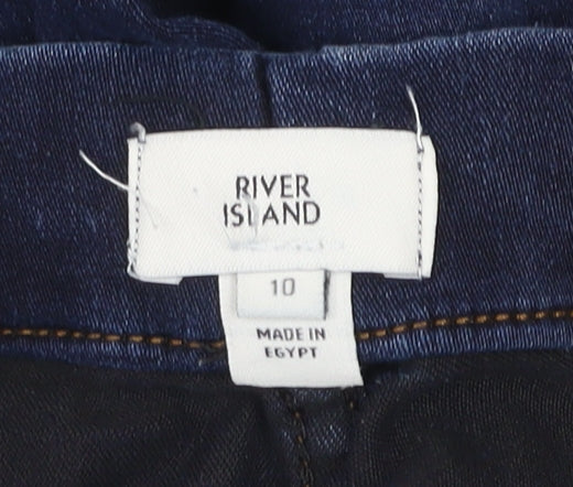 River Island Womens Blue Slim Jegging Jeans Size 10