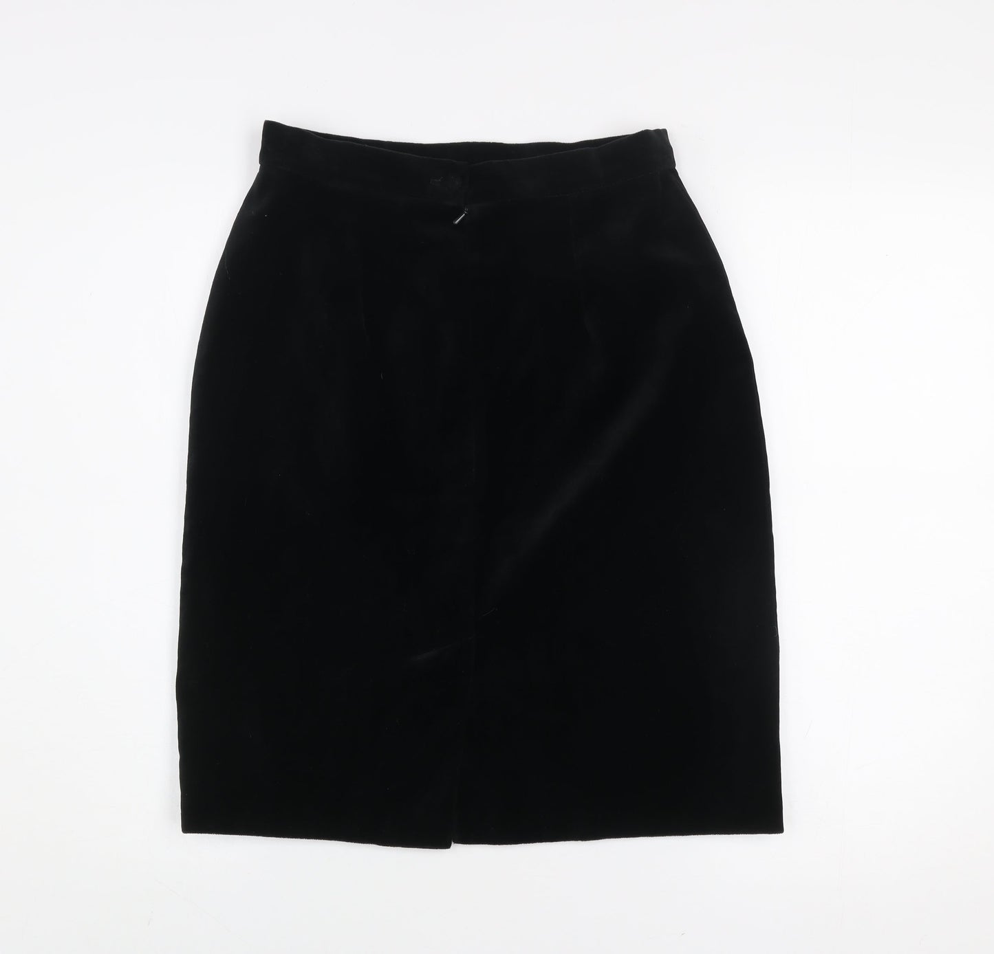 Womens UK Size 12 Début Straight & Pencil Velvet Skirt