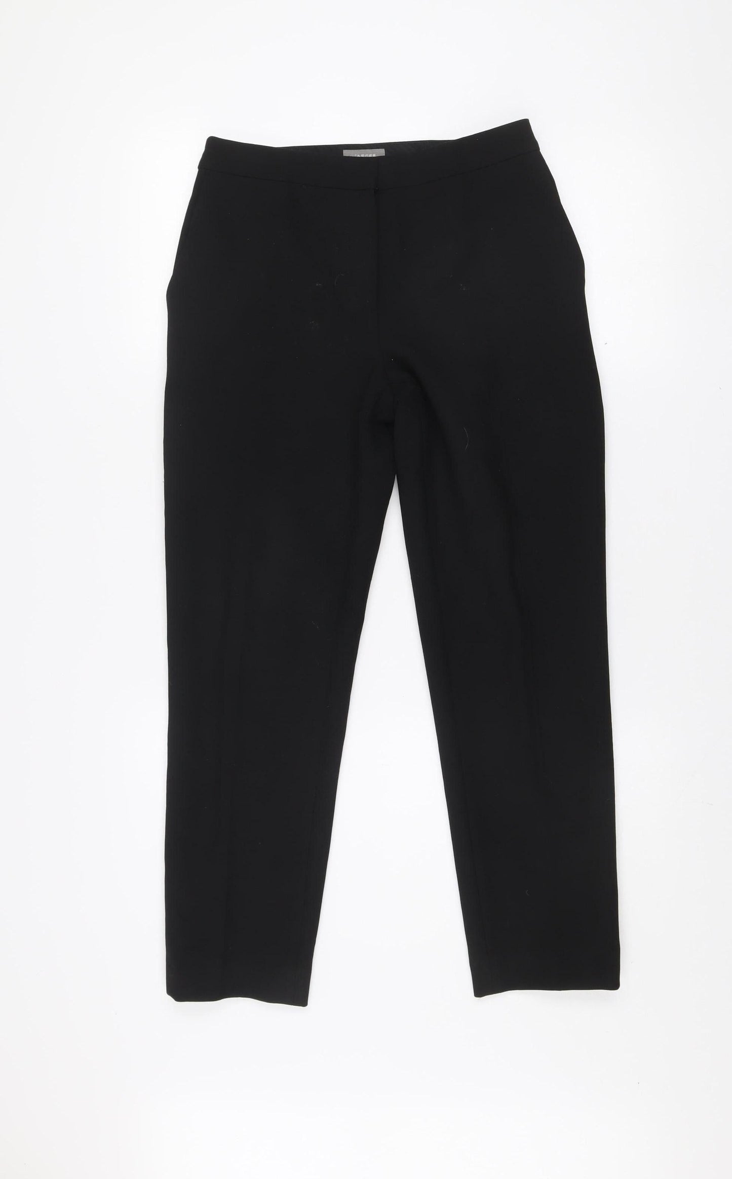 Jaeger Women's Black Slim Fit Stretch Trousers Size 8