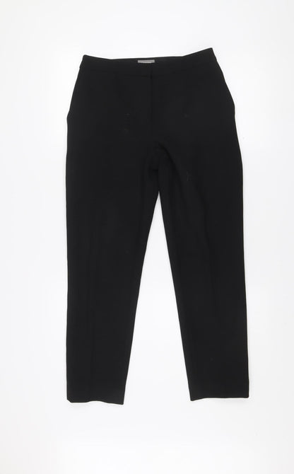 Jaeger Women's Black Slim Fit Stretch Trousers Size 8