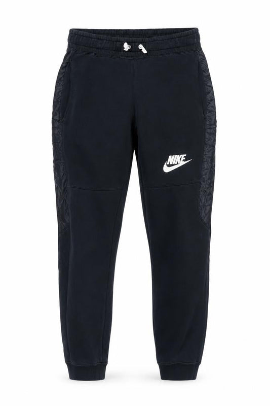 Mens UK Size S Nike Regular Fit Jogger Black Trousers