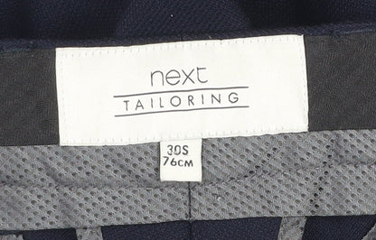 Next Men’s Blue Slim Fit Dress Pants Trousers 30S