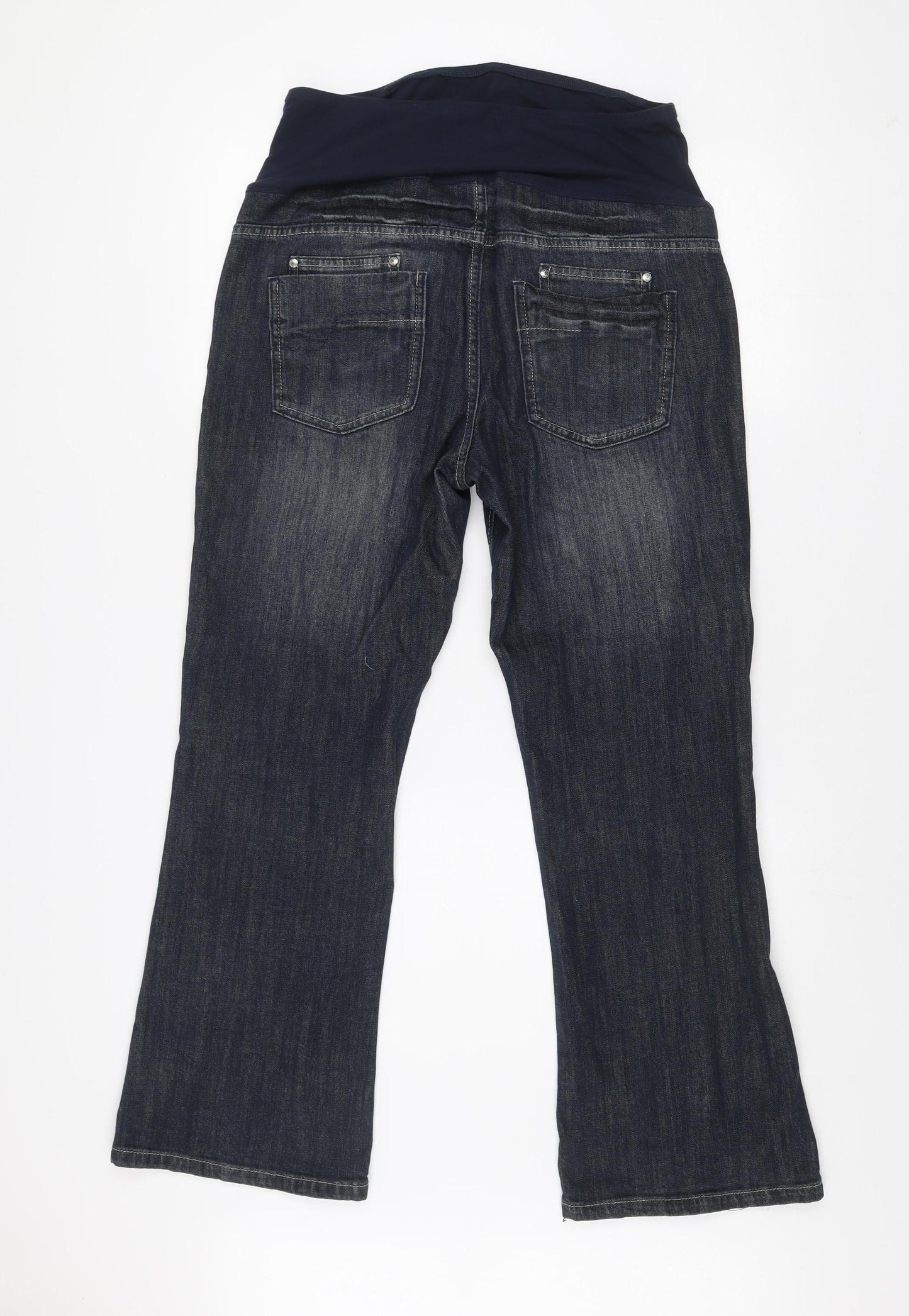 Next Maternity Blue Bootcut Jeans Size 12 Women's Denim