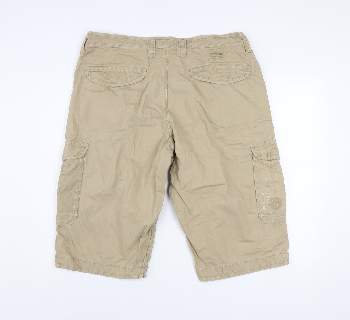 Marks and Spencer North Coast Beige Cargo Shorts Men’s 38 in