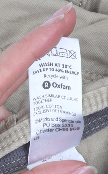 Marks and Spencer North Coast Beige Cargo Shorts Men’s 38 in