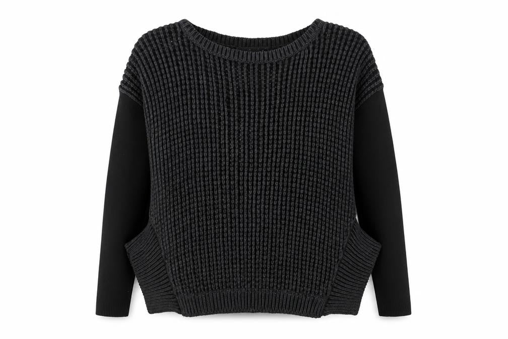 Womens UK Size 4 Karen Millen Black Pullover Jumper