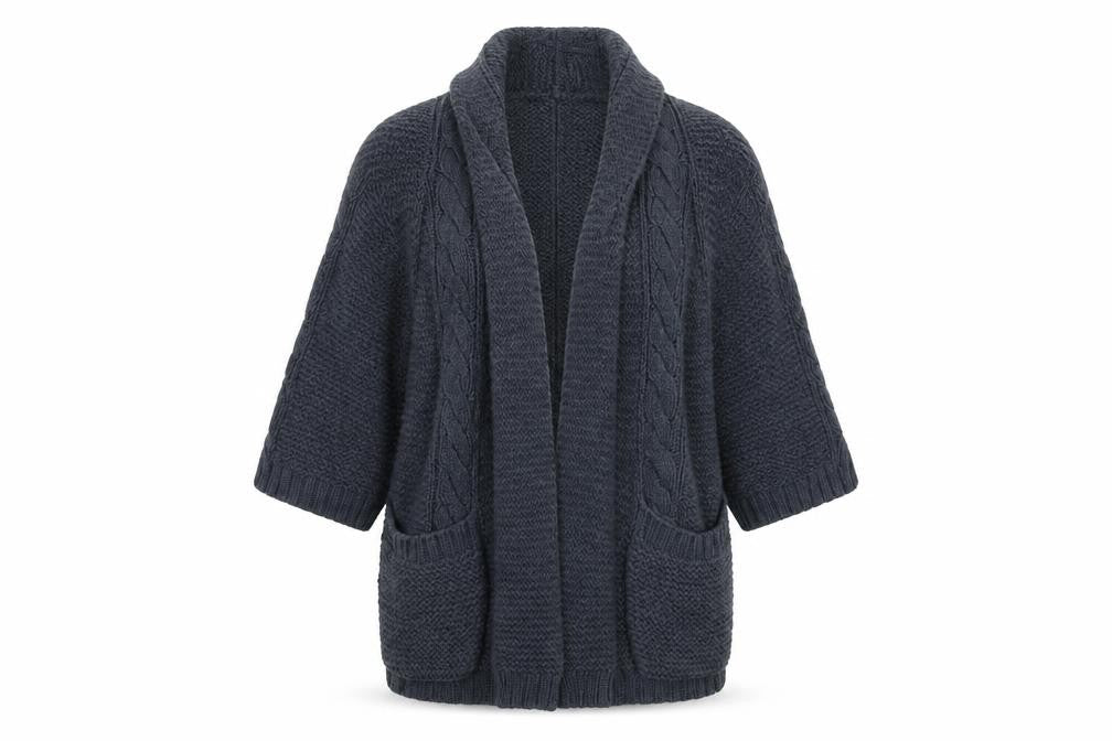 Womens UK Size M Gap Grey Cardigan Jumper