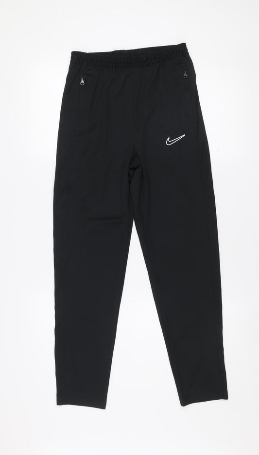 Nike Women's Black XL Dri-Fit Tapered Track Pants