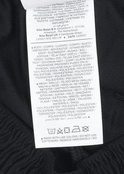 Nike Women's Black XL Dri-Fit Tapered Track Pants