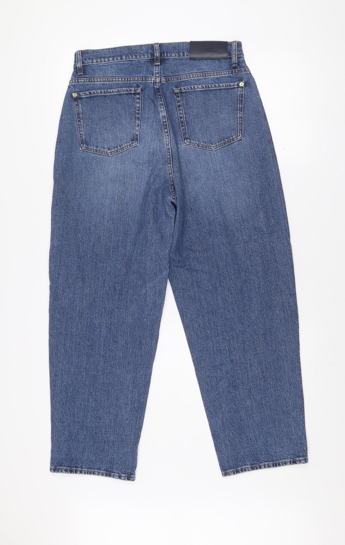 7 For All Mankind Men's Blue Denim Straight Jeans Size 27 Regular Fit