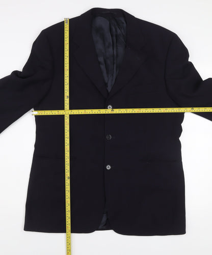 Mens UK Size 42 Centaur Regular Black Suit Jacket