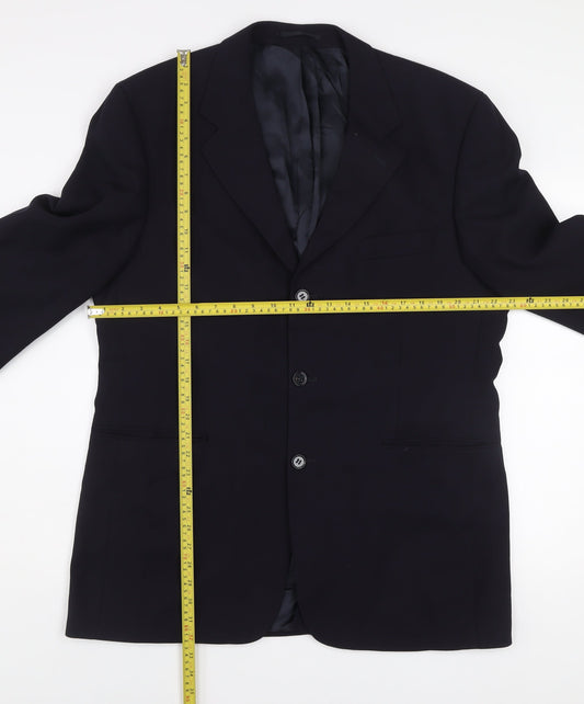 Mens UK Size 42 Centaur Regular Black Suit Jacket