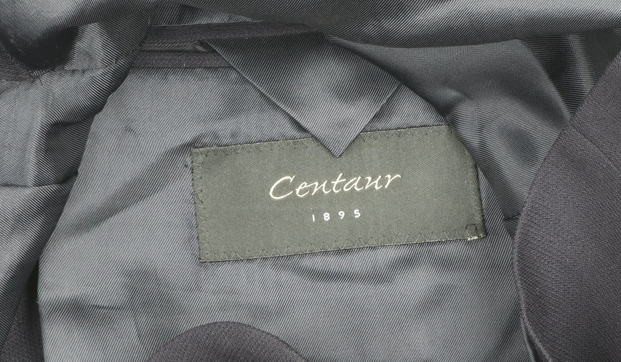 Mens UK Size 42 Centaur Regular Black Suit Jacket