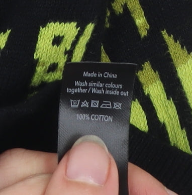 George Boys Black The Grinch Christmas Pullover Sweatshirt 4-5 Years