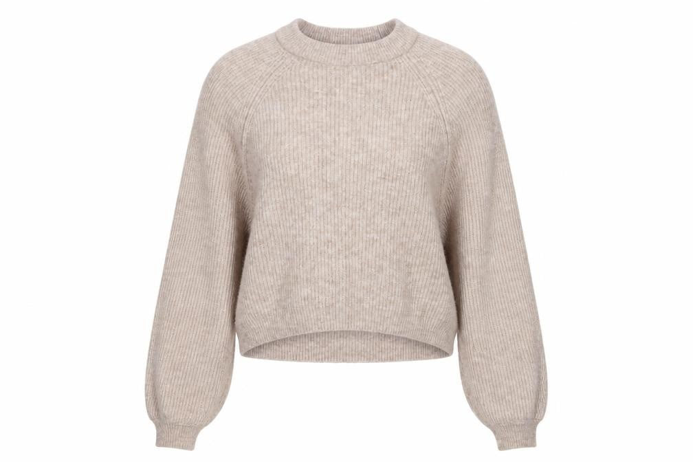 Womens UK Size S Topshop Beige Pullover Jumper