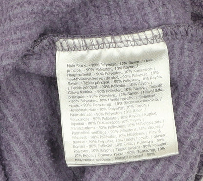 Regatta Women’s Purple 1/4 Zip Fleece Sweatshirt UK 12