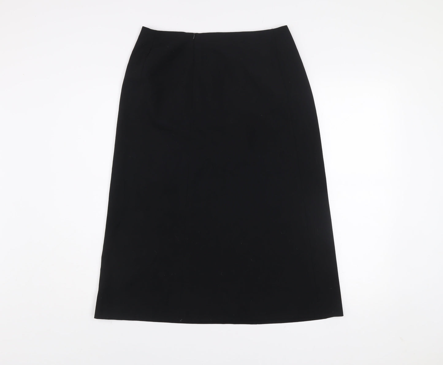 Marks and Spencer Women’s Black Size 12 Pencil Skirt Lined Stretch Workwear