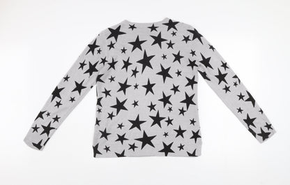 Womens UK Size 12 Marks and Spencer Grey Pullover Jumper