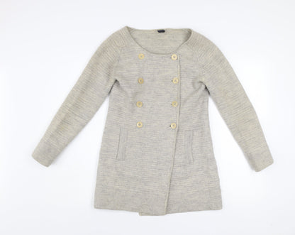 GAP Women’s Beige Wool Long Sleeve Button Cardigan M