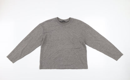 Womens UK Size 8 Zara Grey Pullover Jumper