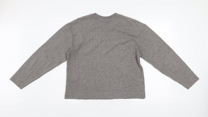 Womens UK Size 8 Zara Grey Pullover Jumper