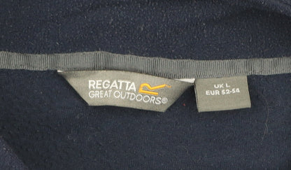 Regatta Great Outdoors Men's Navy Blue Fleece Full Zip Jacket L