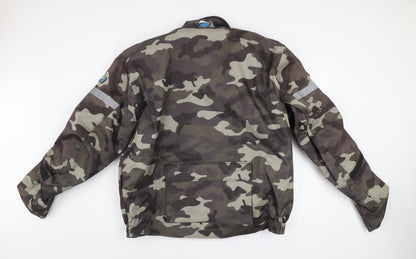 Spada Mens XL Camouflage Waterproof Motorcycle Jacket