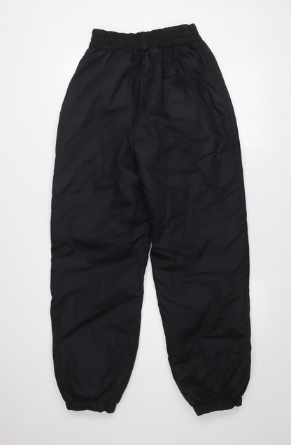 Brugi Men's Black Snow Pants Size S Water Resistant Trousers