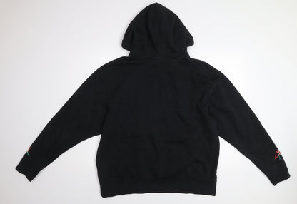 Jordan Men’s Black XXL Pullover Hoodie with Logo Graphic