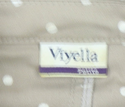 Womens UK Size 14 Viyella Beige Basic Jacket