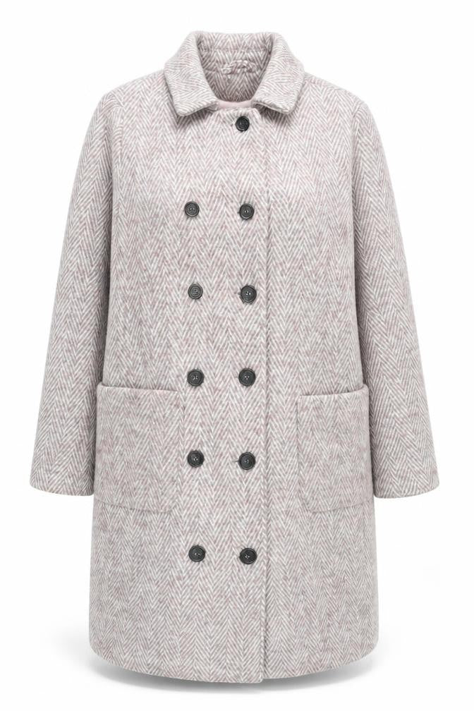 Womens UK Size 10 NEXT Beige Overcoat