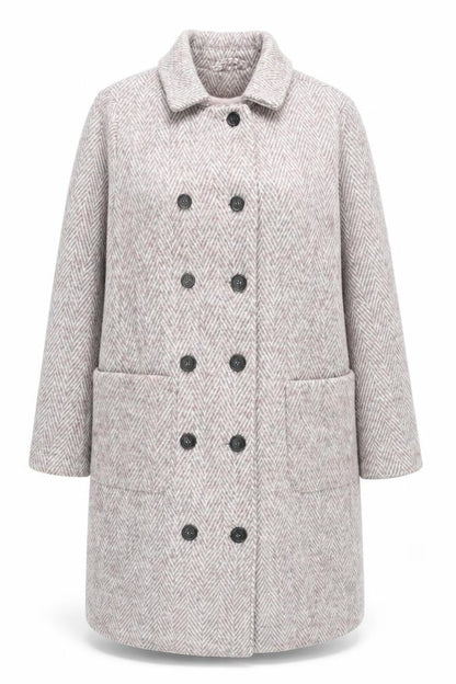 Womens UK Size 10 NEXT Beige Overcoat