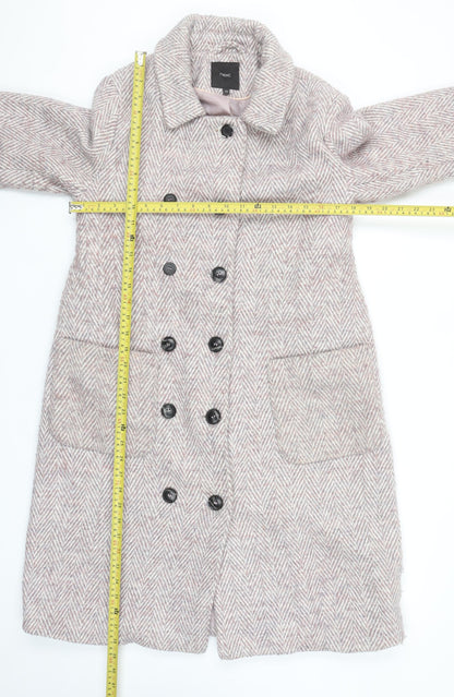 Womens UK Size 10 NEXT Beige Overcoat