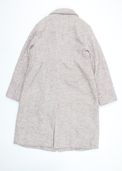 Womens UK Size 10 NEXT Beige Overcoat