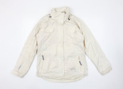 Womens UK Size 14 Regatta Ivory Rain Coat