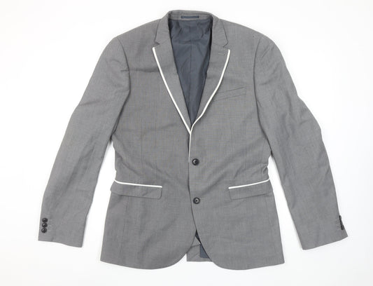 Mens UK Size 40 NEXT Regular Grey Suit Jacket