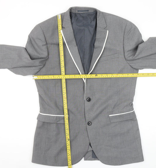 Mens UK Size 40 NEXT Regular Grey Suit Jacket